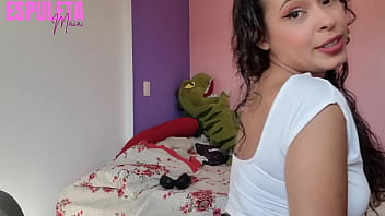 Guided handjob naughty neighbor jerking off