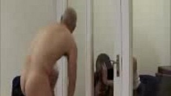 2 bad british girls grab cfnm guy