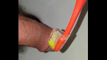 Kinky toothbrush treatment 3