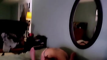 Passionately sucking cock