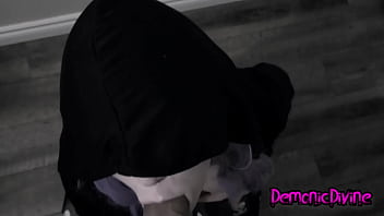 Sexy cult slut needs a cum sacrifice