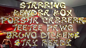 An all star las vegas orgy on the strip kendra kox porsha carrera & tee tee pawg