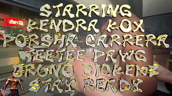 An all star las vegas orgy on the strip kendra kox porsha carrera & tee tee pawg