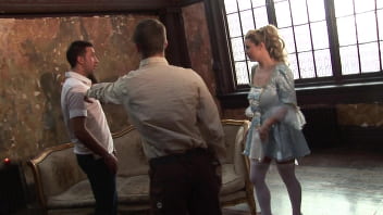 Two girls take two ass hungry cocks sqf