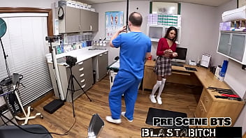 Solana sucks dick fucked doggy style & body blasted with huge load of cum pov version