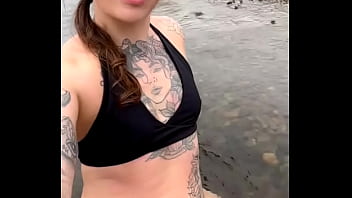 Relaxing in the thermal river after hiking a mountain ️ #iceland