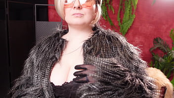 Hot fur coat collection part 3 fetish milf arya grander
