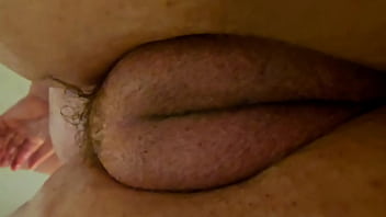 Voyeur peeks in on candid sandra in the shower