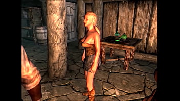 Bar wench screw patreons at inn