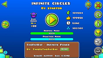 Infinite circles 98% fail Infinite circles 98% fail