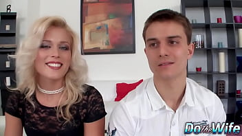 Blonde wife katy clark fucks a stud while husband watches