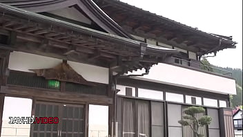 Maya kawamura's steamy outdoor kimono encounter