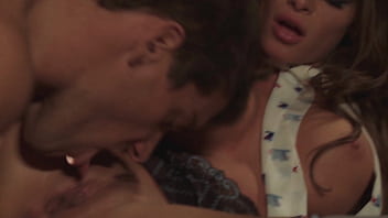 Madelyn marie fucks the captain in the cockpit during a red eye flight