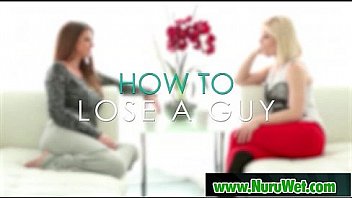 Japanese nuru massage and sexual tension on air matress 03