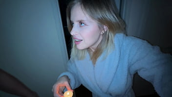 Horny stepmom begs me to fix the power— i went above and beyond