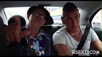 Dark sweetheart sucks white dick