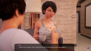 My busty college teacher invited me at her place 3d hentai animated porn milfy city