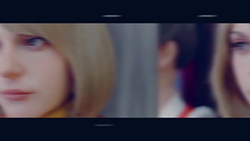 Super hot boobjob animation with overwatch