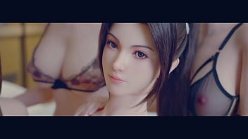 Super hot boobjob animation with overwatch