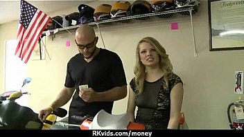 Hooker gets payed and tape for sex 1