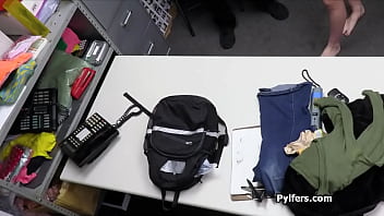 Suspect holds the action camera while getting fucked