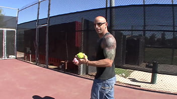 After giving him a blowjob he begins to masturbate her pussy and then fuck her