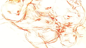 Retro erotic drawings