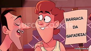 Barraca do beijo de os caipiras filminhos animação pornô