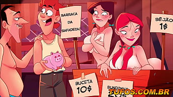 Barraca do beijo de os caipiras filminhos animação pornô