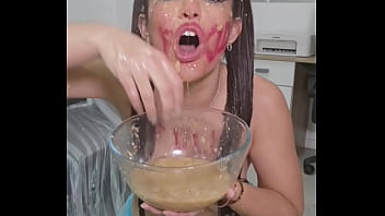 Eating junk food and then puking it all