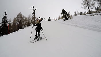 Seductive ski babes candee licious and kitana lure share cock after enjoying lesbo strap on session gp3295 Seductive ski babes candee licious and kitana lure share cock after enjoying lesbo strap on session gp3295