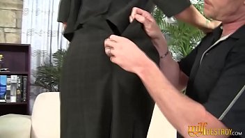 Banging a busty milf