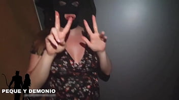 These 2 strangers fill me with cum in a swinger club