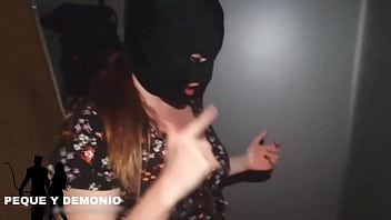 These 2 strangers fill me with cum in a swinger club