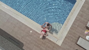 Melissa fucks sam around the island