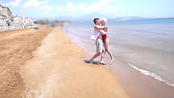 Melissa fucks sam around the island