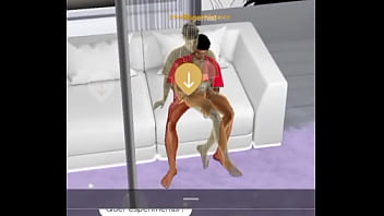 Comendo a madrasta gostosa depois do trabalho no imvu