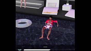 Comendo a madrasta gostosa depois do trabalho no imvu