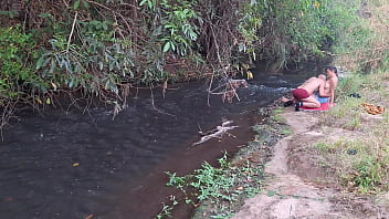 A meeting between strangers at the creek ends in unexpected sex