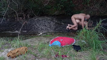 A meeting between strangers at the creek ends in unexpected sex