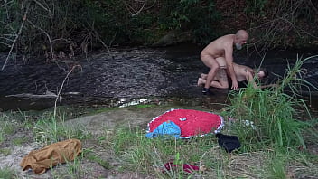A meeting between strangers at the creek ends in unexpected sex