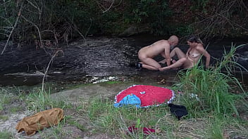 A meeting between strangers at the creek ends in unexpected sex