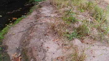 A meeting between strangers at the creek ends in unexpected sex