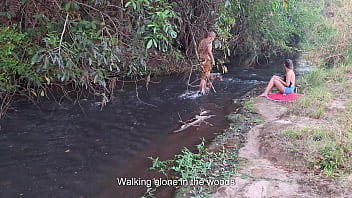 A meeting between strangers at the creek ends in unexpected sex