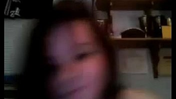 Chubby babe in webcam