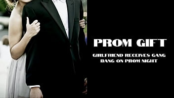 Prom gift girlfriend enjoys gangbang gift from boyfriend instead of going to prom Prom gift girlfriend enjoys gangbang gift from boyfriend instead of going to prom