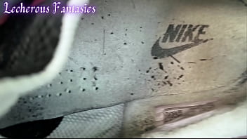 Goth step sister blackmails you with her sweaty feet joi