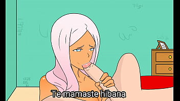 La waifu de fireforce mamándola xd