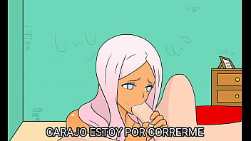 La waifu de fireforce mamándola xd