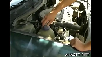 Lovely blonde maiden marlen performs cock licking session